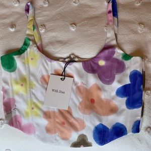 With Jean - Cindy Corset Viola TriColour NWT